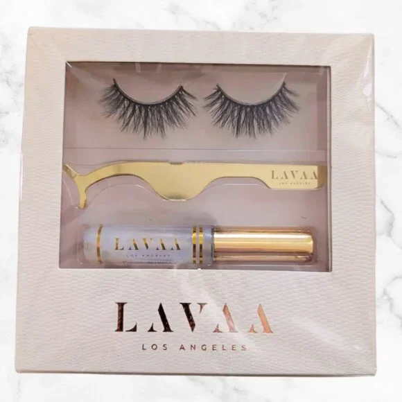 NIB | LAVAA LOS ANGELES Flirty Lash Kit | 3D Faux Mink Lashes - Picture 4 of 7